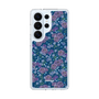 スリムプロテクションケース［ 日比谷花壇 - FloralSymphony - ネイビー ］