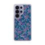 スリムプロテクションケース［ 日比谷花壇 - FloralSymphony - ネイビー ］
