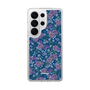 スリムプロテクションケース［ 日比谷花壇 - FloralSymphony - ネイビー ］
