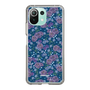 スリムプロテクションケース［ 日比谷花壇 - FloralSymphony - ネイビー ］