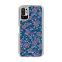 スリムプロテクションケース［ 日比谷花壇 - FloralSymphony - ネイビー ］