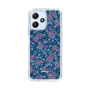 スリムプロテクションケース［ 日比谷花壇 - FloralSymphony - ネイビー ］