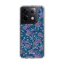 スリムプロテクションケース［ 日比谷花壇 - FloralSymphony - ネイビー ］