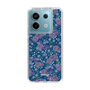 スリムプロテクションケース［ 日比谷花壇 - FloralSymphony - ネイビー ］