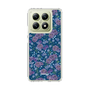 スリムプロテクションケース［ 日比谷花壇 - FloralSymphony - ネイビー ］