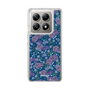 スリムプロテクションケース［ 日比谷花壇 - FloralSymphony - ネイビー ］