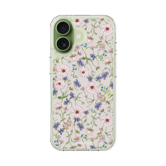 スリムプロテクションケース［ 日比谷花壇 - FloralSymphony - ベージュ ］