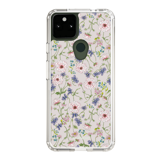 スリムプロテクションケース［ 日比谷花壇 - FloralSymphony - ベージュ ］