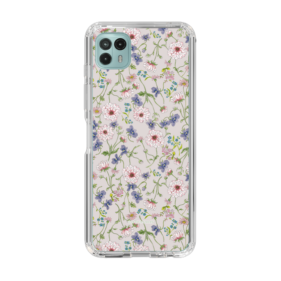 スリムプロテクションケース［ 日比谷花壇 - FloralSymphony - ベージュ ］