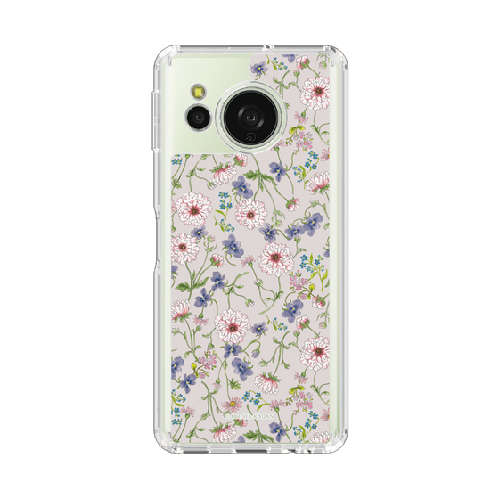 スリムプロテクションケース［ 日比谷花壇 - FloralSymphony - ベージュ ］