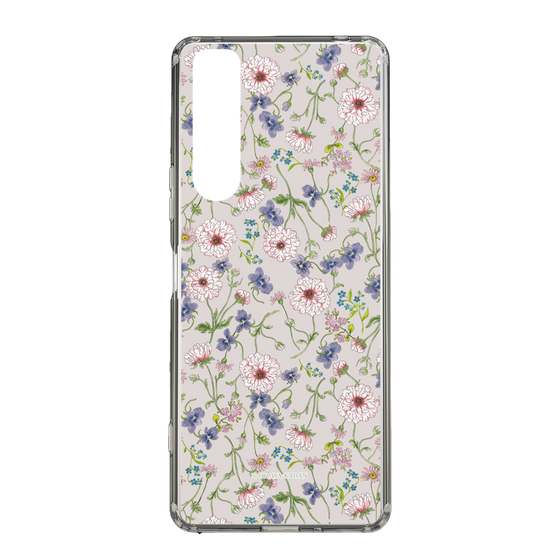 スリムプロテクションケース［ 日比谷花壇 - FloralSymphony - ベージュ ］
