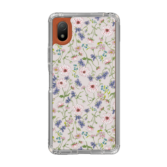 スリムプロテクションケース［ 日比谷花壇 - FloralSymphony - ベージュ ］