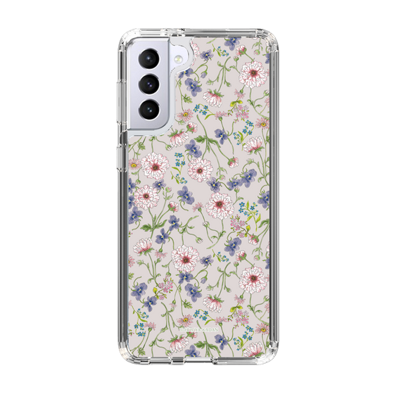 スリムプロテクションケース［ 日比谷花壇 - FloralSymphony - ベージュ ］