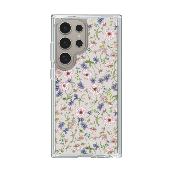 スリムプロテクションケース［ 日比谷花壇 - FloralSymphony - ベージュ ］