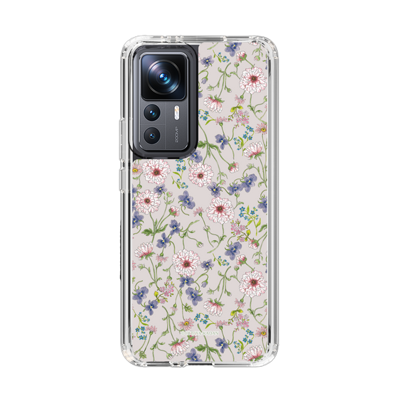 スリムプロテクションケース［ 日比谷花壇 - FloralSymphony - ベージュ ］