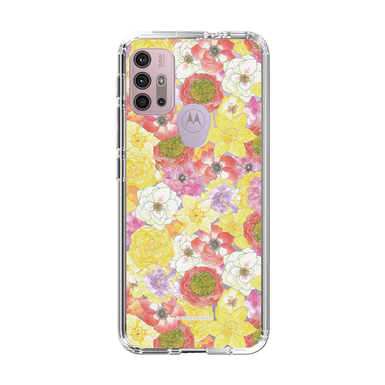 スリムプロテクションケース［ 日比谷花壇 - HarmonyinBloom - イエロー ］