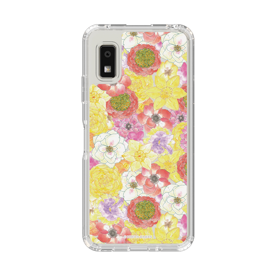 スリムプロテクションケース［ 日比谷花壇 - HarmonyinBloom - イエロー ］