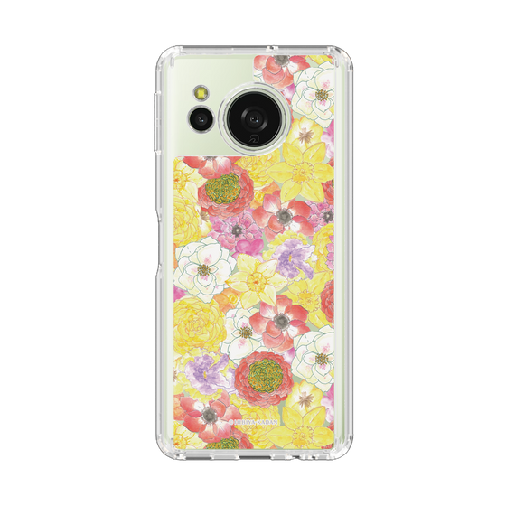 スリムプロテクションケース［ 日比谷花壇 - HarmonyinBloom - イエロー ］