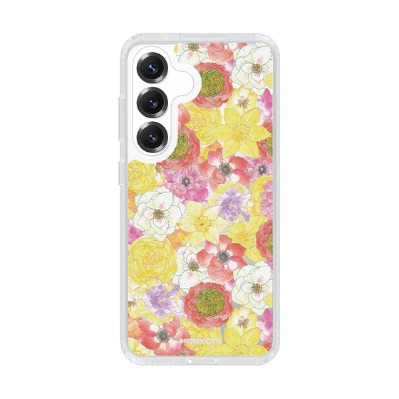 スリムプロテクションケース［ 日比谷花壇 - HarmonyinBloom - イエロー ］