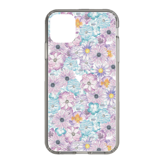 スリムプロテクションケース［ 日比谷花壇 - HarmonyinBloom - パープル ］