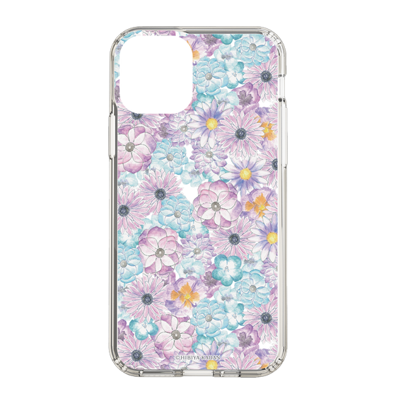 スリムプロテクションケース［ 日比谷花壇 - HarmonyinBloom - パープル ］