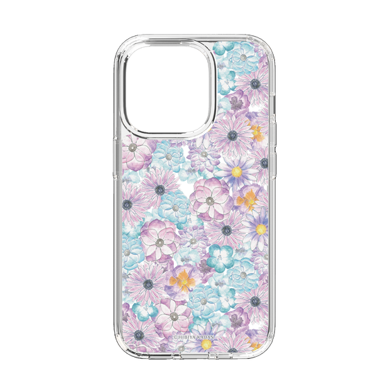 スリムプロテクションケース［ 日比谷花壇 - HarmonyinBloom - パープル ］