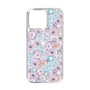 スリムプロテクションケース［ 日比谷花壇 - HarmonyinBloom - パープル ］
