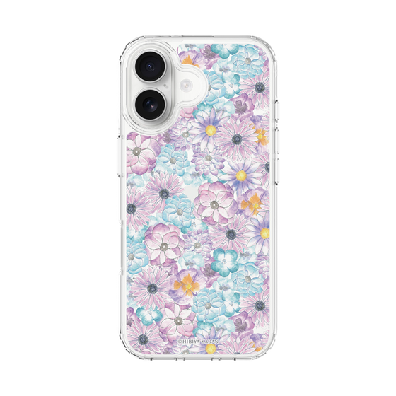 スリムプロテクションケース［ 日比谷花壇 - HarmonyinBloom - パープル ］