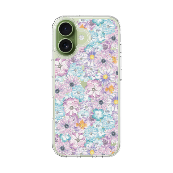 スリムプロテクションケース［ 日比谷花壇 - HarmonyinBloom - パープル ］