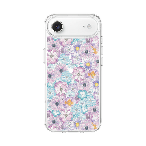 スリムプロテクションケース［ 日比谷花壇 - HarmonyinBloom - パープル ］