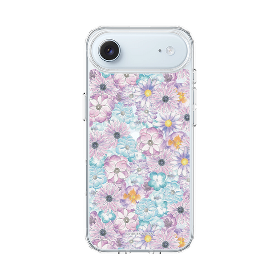 スリムプロテクションケース［ 日比谷花壇 - HarmonyinBloom - パープル ］