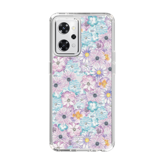 スリムプロテクションケース［ 日比谷花壇 - HarmonyinBloom - パープル ］