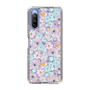 スリムプロテクションケース［ 日比谷花壇 - HarmonyinBloom - パープル ］
