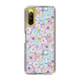 スリムプロテクションケース［ 日比谷花壇 - HarmonyinBloom - パープル ］