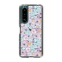 スリムプロテクションケース［ 日比谷花壇 - HarmonyinBloom - パープル ］
