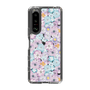 スリムプロテクションケース［ 日比谷花壇 - HarmonyinBloom - パープル ］