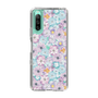 スリムプロテクションケース［ 日比谷花壇 - HarmonyinBloom - パープル ］