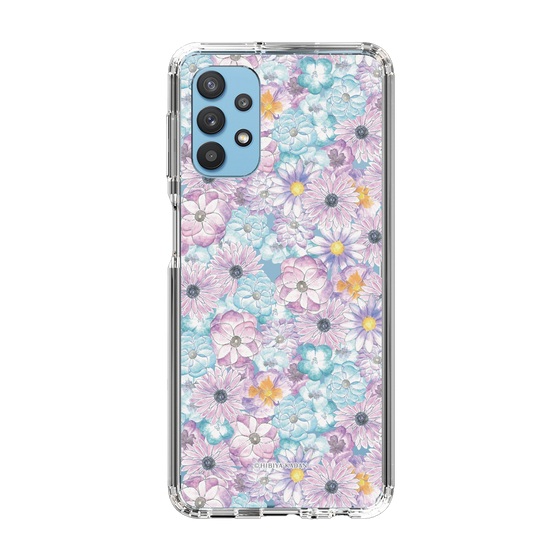 スリムプロテクションケース［ 日比谷花壇 - HarmonyinBloom - パープル ］