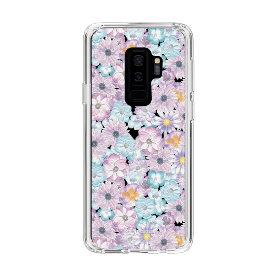 スリムプロテクションケース［ 日比谷花壇 - HarmonyinBloom - パープル ］