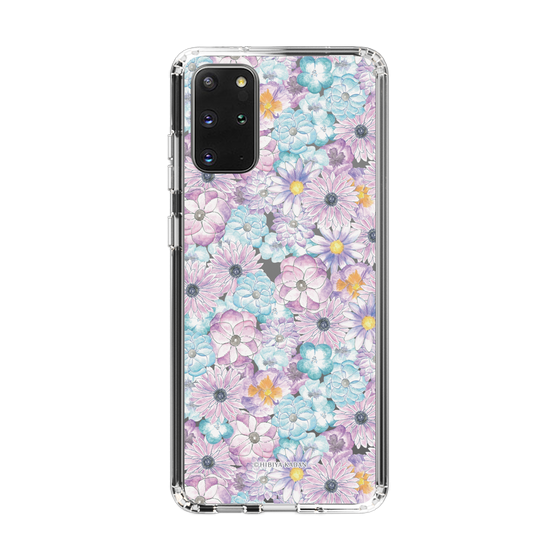 スリムプロテクションケース［ 日比谷花壇 - HarmonyinBloom - パープル ］