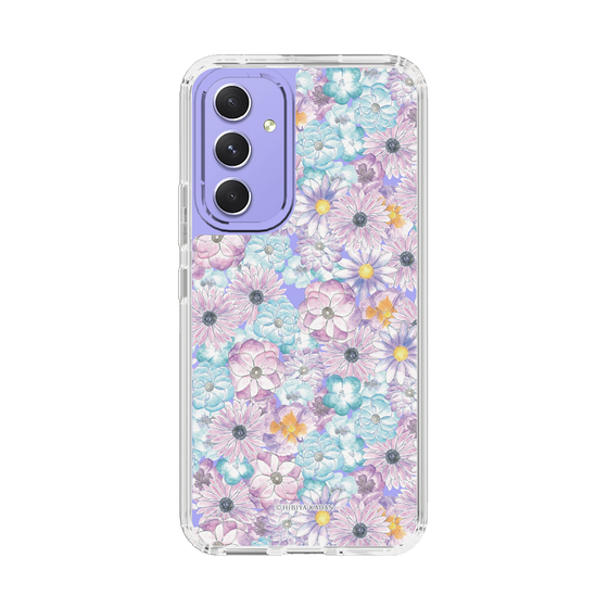 スリムプロテクションケース［ 日比谷花壇 - HarmonyinBloom - パープル ］