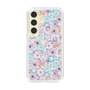 スリムプロテクションケース［ 日比谷花壇 - HarmonyinBloom - パープル ］