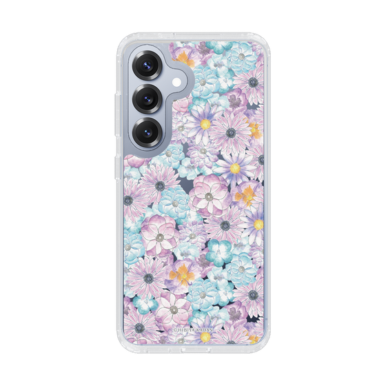 スリムプロテクションケース［ 日比谷花壇 - HarmonyinBloom - パープル ］