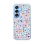 スリムプロテクションケース［ 日比谷花壇 - HarmonyinBloom - パープル ］