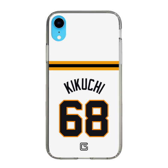 スリムプロテクションケース［ 読売ジャイアンツ - #68 KIKUCHI - ホーム ］