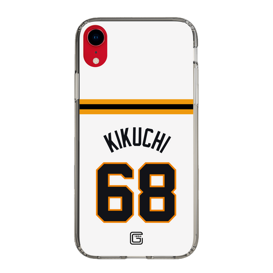 スリムプロテクションケース［ 読売ジャイアンツ - #68 KIKUCHI - ホーム ］