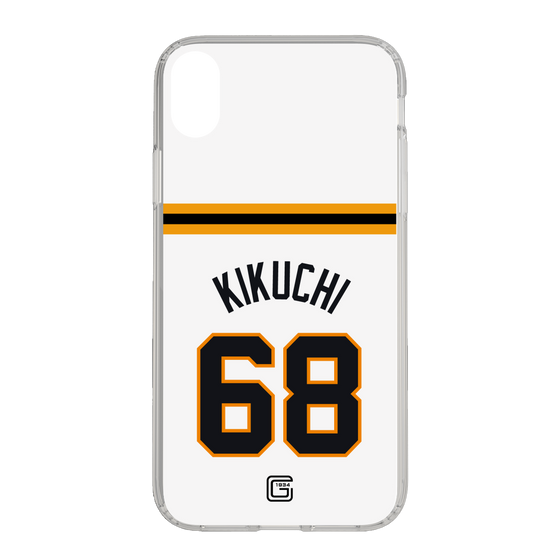スリムプロテクションケース［ 読売ジャイアンツ - #68 KIKUCHI - ホーム ］