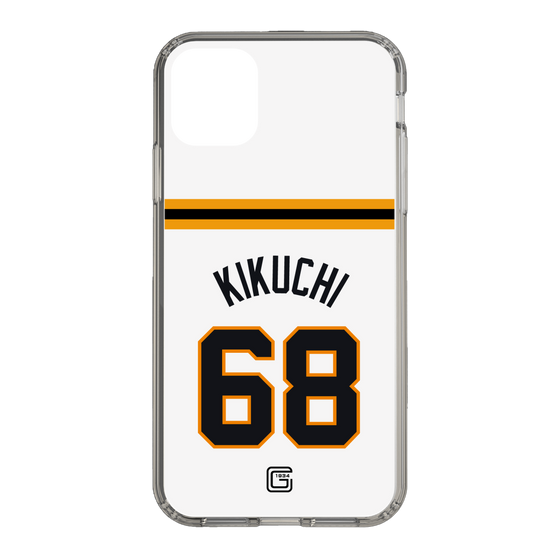 スリムプロテクションケース［ 読売ジャイアンツ - #68 KIKUCHI - ホーム ］
