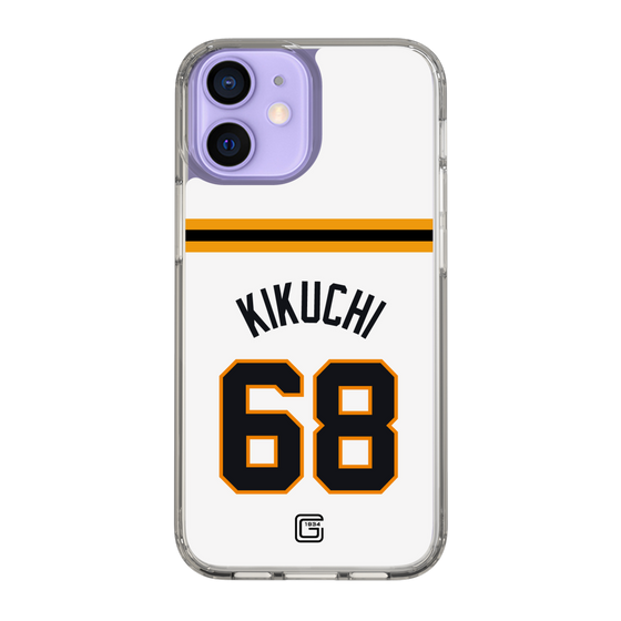 スリムプロテクションケース［ 読売ジャイアンツ - #68 KIKUCHI - ホーム ］