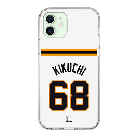 スリムプロテクションケース［ 読売ジャイアンツ - #68 KIKUCHI - ホーム ］